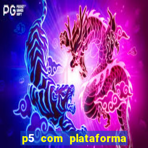 p5 com plataforma de jogos